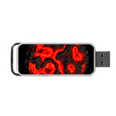 Lava Planet Space Universe Fire Portable Usb Flash (two Sides) by Wegoenart