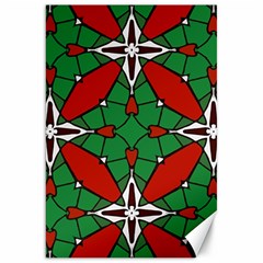 Christmas Seamless Pattern Xmas Canvas 20  X 30  by Wegoenart