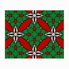 Christmas Seamless Pattern Xmas Small Glasses Cloth (2-side) by Wegoenart