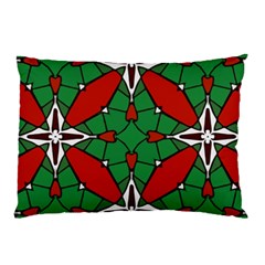 Christmas Seamless Pattern Xmas Pillow Case by Wegoenart