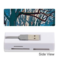 Forest Artwork Card Greeting Woods Memory Card Reader (stick) by Wegoenart