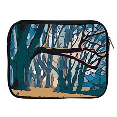 Forest Artwork Card Greeting Woods Apple Ipad 2/3/4 Zipper Cases by Wegoenart