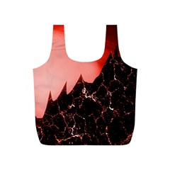 Sci Fi Red Fantasy Futuristic Full Print Recycle Bag (s)