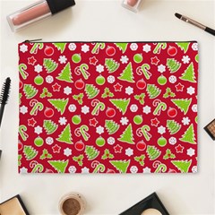 Christmas Paper Scrapbooking Pattern Cosmetic Bag (xl) by Wegoenart