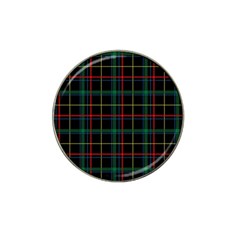 Plaid Tartan Checks Pattern Hat Clip Ball Marker (4 Pack) by Wegoenart