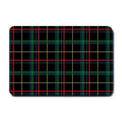 Plaid Tartan Checks Pattern Small Doormat  by Wegoenart