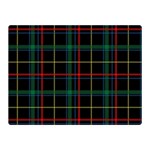 Plaid Tartan Checks Pattern Double Sided Flano Blanket (Mini)  35 x27  Blanket Front