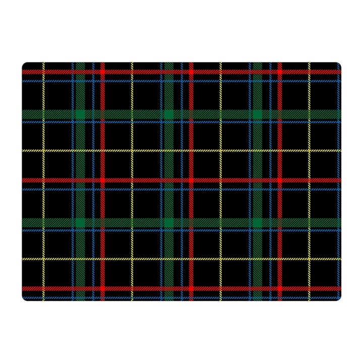 Plaid Tartan Checks Pattern Double Sided Flano Blanket (Mini) 