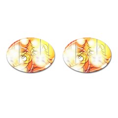 Tree Atmosphere Advent Cufflinks (Oval)