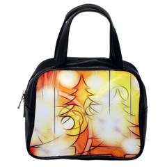 Tree Atmosphere Advent Classic Handbag (one Side) by Wegoenart