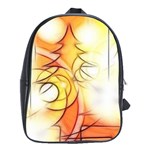 Tree Atmosphere Advent School Bag (Large) Front