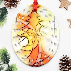 Tree Atmosphere Advent Ornament (Oval Filigree)