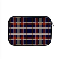 Plaid Tartan Scottish Navy Gold Apple Macbook Pro 15  Zipper Case by Wegoenart