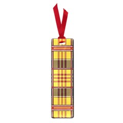 Plaid Tartan Scottish Yellow Red Small Book Marks by Wegoenart