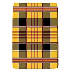 Plaid Tartan Scottish Yellow Red Removable Flap Cover (s) by Wegoenart