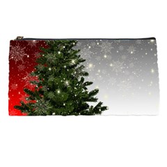 Christmas Fir Tree Mockup Star Pencil Cases by Wegoenart