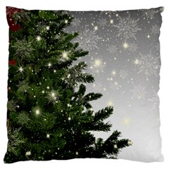 Christmas Fir Tree Mockup Star Large Cushion Case (one Side) by Wegoenart