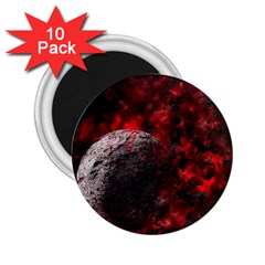 Planet Explode Space Universe 2 25  Magnets (10 Pack)  by Wegoenart