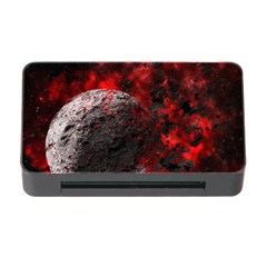 Planet Explode Space Universe Memory Card Reader With Cf by Wegoenart