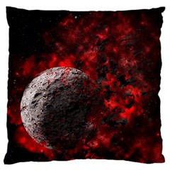 Planet Explode Space Universe Standard Flano Cushion Case (two Sides) by Wegoenart