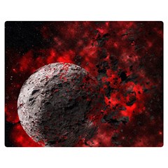 Planet Explode Space Universe Double Sided Flano Blanket (medium)  by Wegoenart