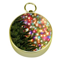 Christmas Tree Fir Tree Star Gold Compasses by Wegoenart