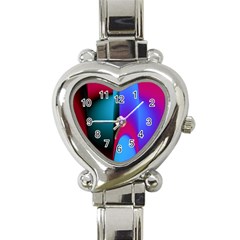 Abstract Art Abstract Background Heart Italian Charm Watch by Wegoenart