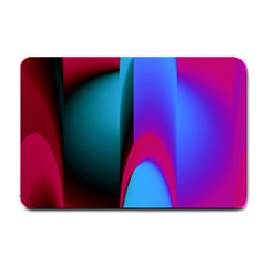 Abstract Art Abstract Background Small Doormat  by Wegoenart