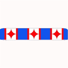 Stars Stripes July 4th Flag Blue Small Bar Mats by Wegoenart