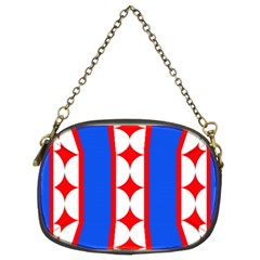 Stars Stripes July 4th Flag Blue Chain Purse (two Sides) by Wegoenart