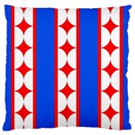 Stars Stripes July 4th Flag Blue Standard Flano Cushion Case (One Side) Front