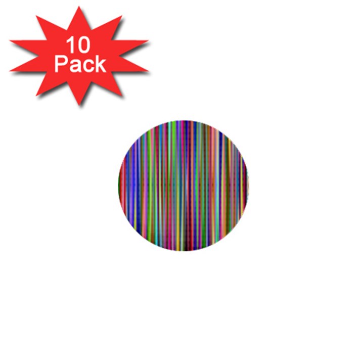 Striped Stripes Abstract Geometric 1  Mini Buttons (10 pack) 