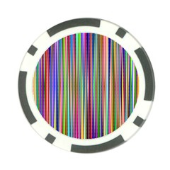 Striped Stripes Abstract Geometric Poker Chip Card Guard (10 Pack) by Wegoenart