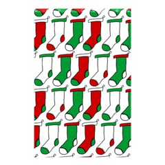 Stocking Background Shower Curtain 48  X 72  (small)  by Wegoenart