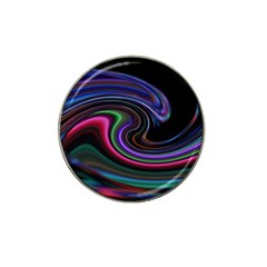 Art Abstract Colorful Abstract Hat Clip Ball Marker (4 Pack) by Wegoenart