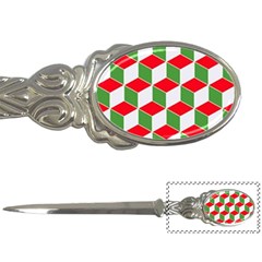 Christmas Abstract Background Letter Opener by Wegoenart