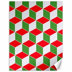 Christmas Abstract Background Canvas 12  X 16  by Wegoenart