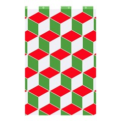 Christmas Abstract Background Shower Curtain 48  X 72  (small) 