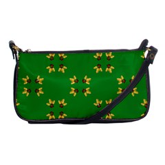 Background Christmas Shoulder Clutch Bag by Wegoenart