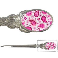 Paisley Pattern Art Background Letter Opener by Wegoenart