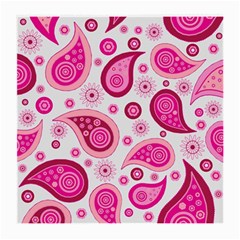 Paisley Pattern Art Background Medium Glasses Cloth (2-side) by Wegoenart