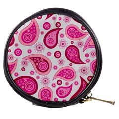 Paisley Pattern Art Background Mini Makeup Bag by Wegoenart