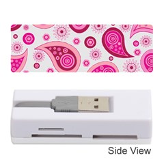 Paisley Pattern Art Background Memory Card Reader (stick) by Wegoenart