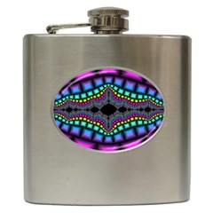 Fractal Art Artwork Digital Art Hip Flask (6 Oz)