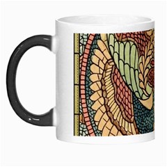 Wings Feathers Cubism Mosaic Morph Mugs by Wegoenart