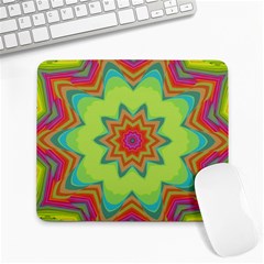 Abstract Art Abstract Background Green Large Mousepads by Wegoenart