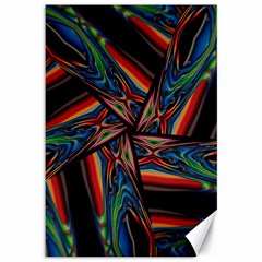 Abstract Art Pattern Canvas 12  X 18  by Wegoenart