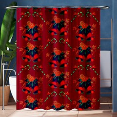 Christmas Pattern Shower Curtain 60  X 72  (medium)  by Wegoenart