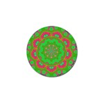 Abstract Art Abstract Background Pattern Golf Ball Marker Front