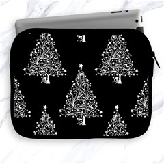 Christmas Tree Modern Background Apple Ipad 2/3/4 Zipper Cases by Wegoenart